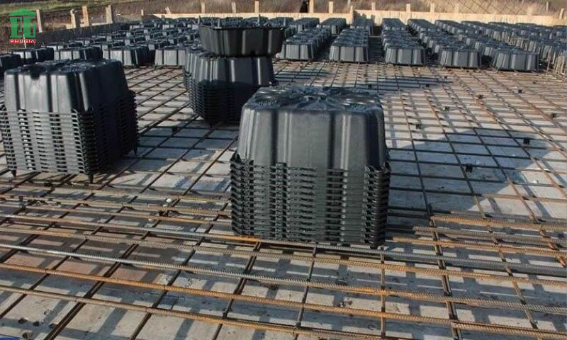 Sàn không dầm vẫn tồn tại một số nhược điểm như đẩy nổi, rỗ đáy…